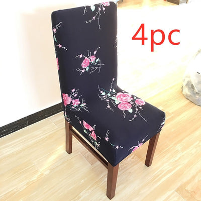 Stretch Elastic Chair Covers For Wedding Dining Room Office Banquet House De Chaise Chair Cover